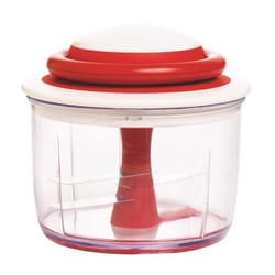 Chef'n Cherry/Meringue Plastic/Stainless Steel Chopper