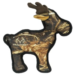 Hyper Pet RealTree Camouflage Nylon Moose Squeak Dog Toy 1 pk