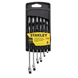 Stanley SAE Wrench Set Assorted in. L 6 pc