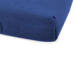 Jordan Manufacturing Blue Polyester Chaise Cushion 4 in. H X 22 in. W X 72 in. L