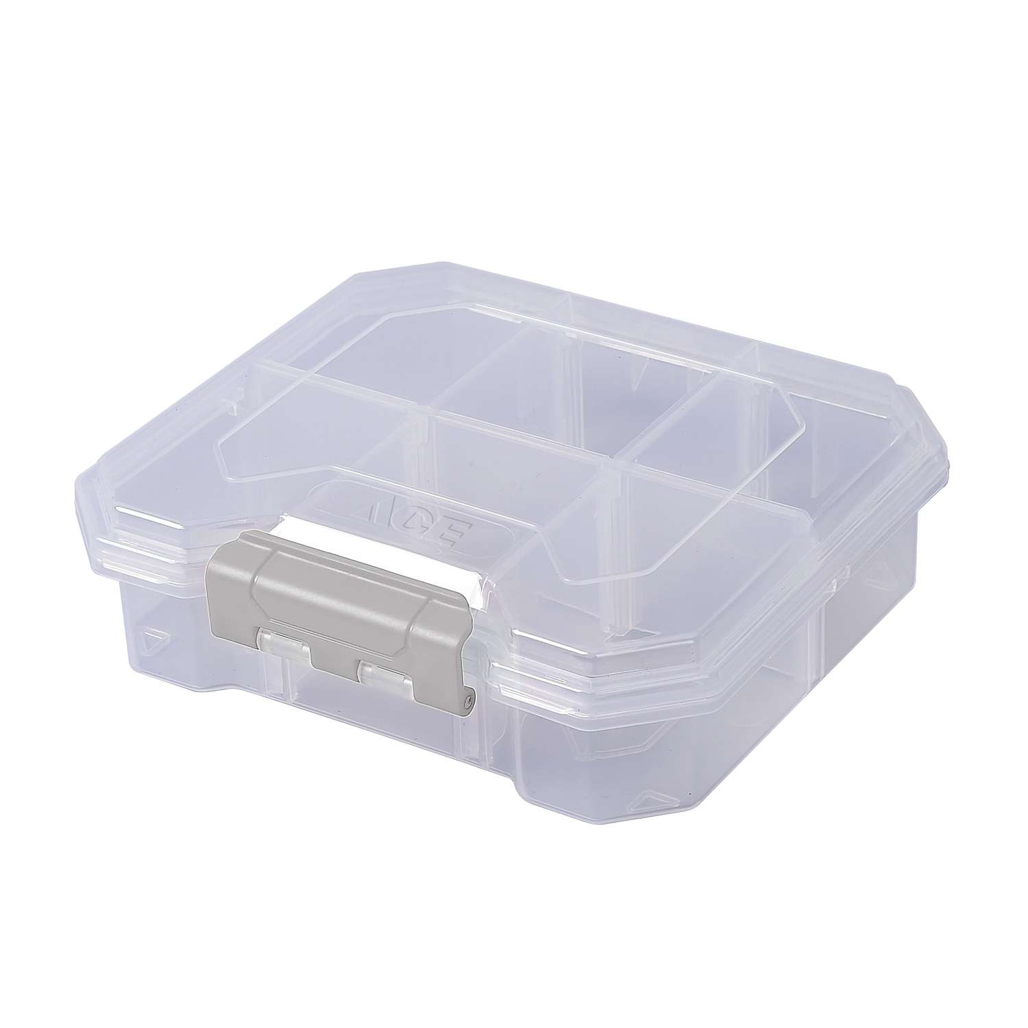 Ace 7 in. L x 6.5 in. W x 2 in. H Storage Box Plastic 6 compartments