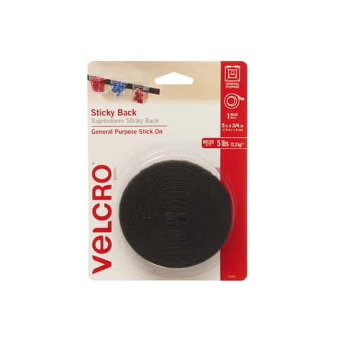 VELCRO Brand Sticky Back Medium Nylon Hook and Loop Fastener 60 in. L 1 pk  - Ace Hardware