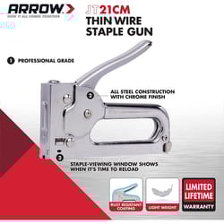 Arrow 7/16 in. Narrow Staple Gun JT21