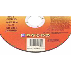Forney 5 in. D X 7/8 in. Aluminum Oxide Metal Cut-Off Wheel 1 pc