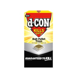 d-CON Toxic Bait Tray Pellets For Mice and Rats 6 oz 1 pk
