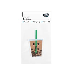 StickerYou Bubble Tea Sticker Vinyl 1 pk