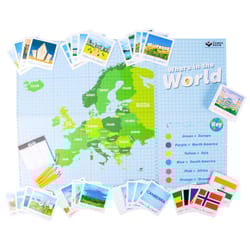 Fizz Where in the World Card Game Multicolored