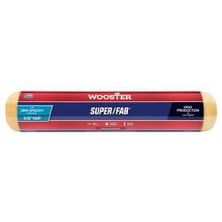 Wooster Super/Fab Fabric 14 in. W X 3/8 in. Regular Paint Roller Cover 1 pk