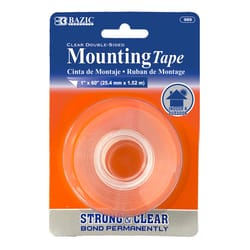 Bazic Products 60 in. L X 1 in. W Double-Sided Mounting Tape