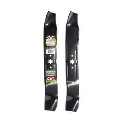 MaxPower 42 in. Mulching Mower Blade Set For Riding Mowers 2 pk