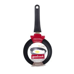 Good Cook Aluminum Fry Pan 4.6 in. Black