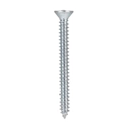 Hillman No. 10 X 2 in. L Phillips Flat Head Sheet Metal Screws 100 pk