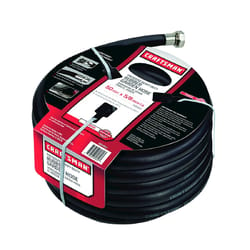 Craftsman 5/8 in. D X 50 ft. L Heavy Duty Premium Grade Garden Hose Black