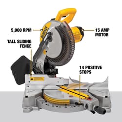 DeWalt 15 amps 10 in. Corded Compound Miter Saw