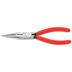 Knipex 6-1/4 in. Steel Long Nose Pliers/Cutter