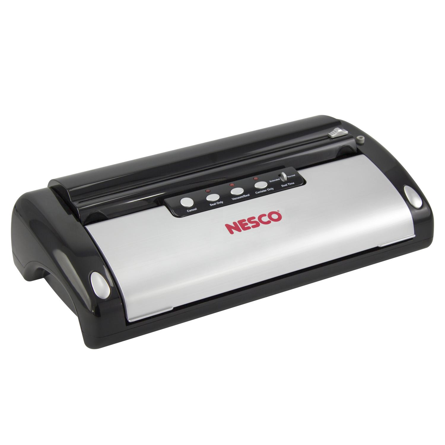 Nesco Black Food Vacuum Sealer Sansujyuku sansujyuku.com