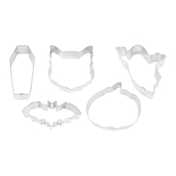 R&M International Silver Steel Cookie Cutter Set
