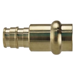 Apollo PEX-A 1/2 in. Expansion PEX in to X 1/2 in. D Press Brass Adapter
