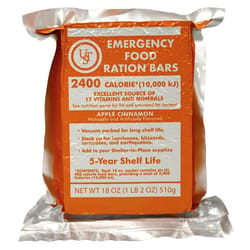 UST Brands Emergency Food Bar 6 in. H X 4.5 in. W X 1.25 in. L 1 pk