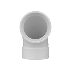 Charlotte Pipe 1-1/4 in. Hub X 1-1/4 in. D Hub PVC Elbow 1 pk