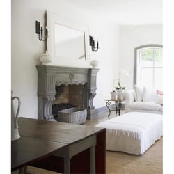 Westinghouse Cresting 2 Oil Rubbed Bronze Black Wall Sconce
