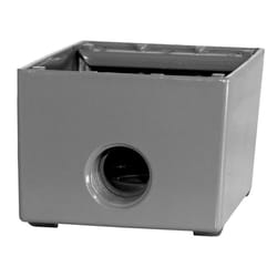 Sigma Engineered Solutions New Work 18.3 cu in Rectangle Die-Cast Metal Weatherproof Box Gray