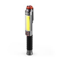 NEBO Big Larry 600 lm Black/Gray LED Work Light Flashlight AA Battery