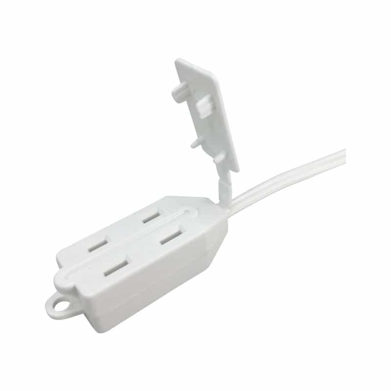 Ace Indoor 15 ft. L White Extension Cord 18/2 SPT2 Ace Hardware
