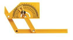 General Angel-Izer 8-5/8 in. L X 3-3/4 in. W Protractor Yellow 1 pc