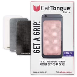 CatTongue Grips Rose Kitty Cat Cell Phone Grip Skins For Universal