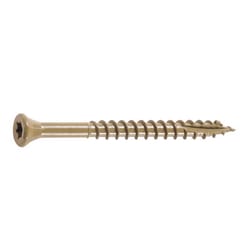 FastenMaster GuardDog No. 10 X 2 in. L Gold Phillips/Square Bugle Head Deck Screws 75 pk