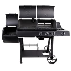 Oklahoma Joe's Longhorn Charcoal Offset Smoker Black