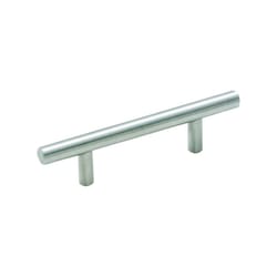 Amerock Bar Pulls Bar Cabinet Pull 3 in. Stainless Steel Silver 1 pk