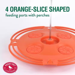 Perky-Pet Oriole 16 oz Plastic Tray Nectar Feeder 4 ports