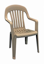 Adams Portobello Polypropylene Frame High-Back Chair