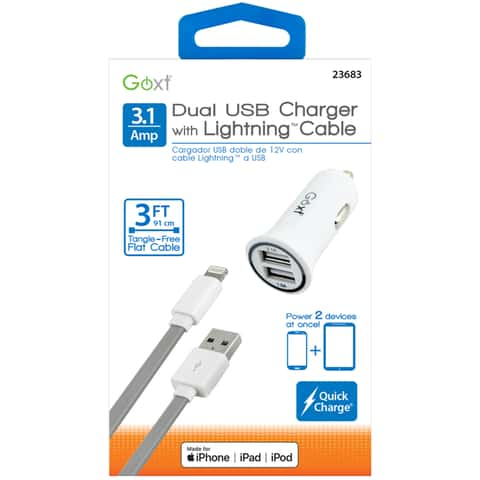 CABLE MOBILE IPHONE/LIGHTNING 3.1A MAX PM-USB-002