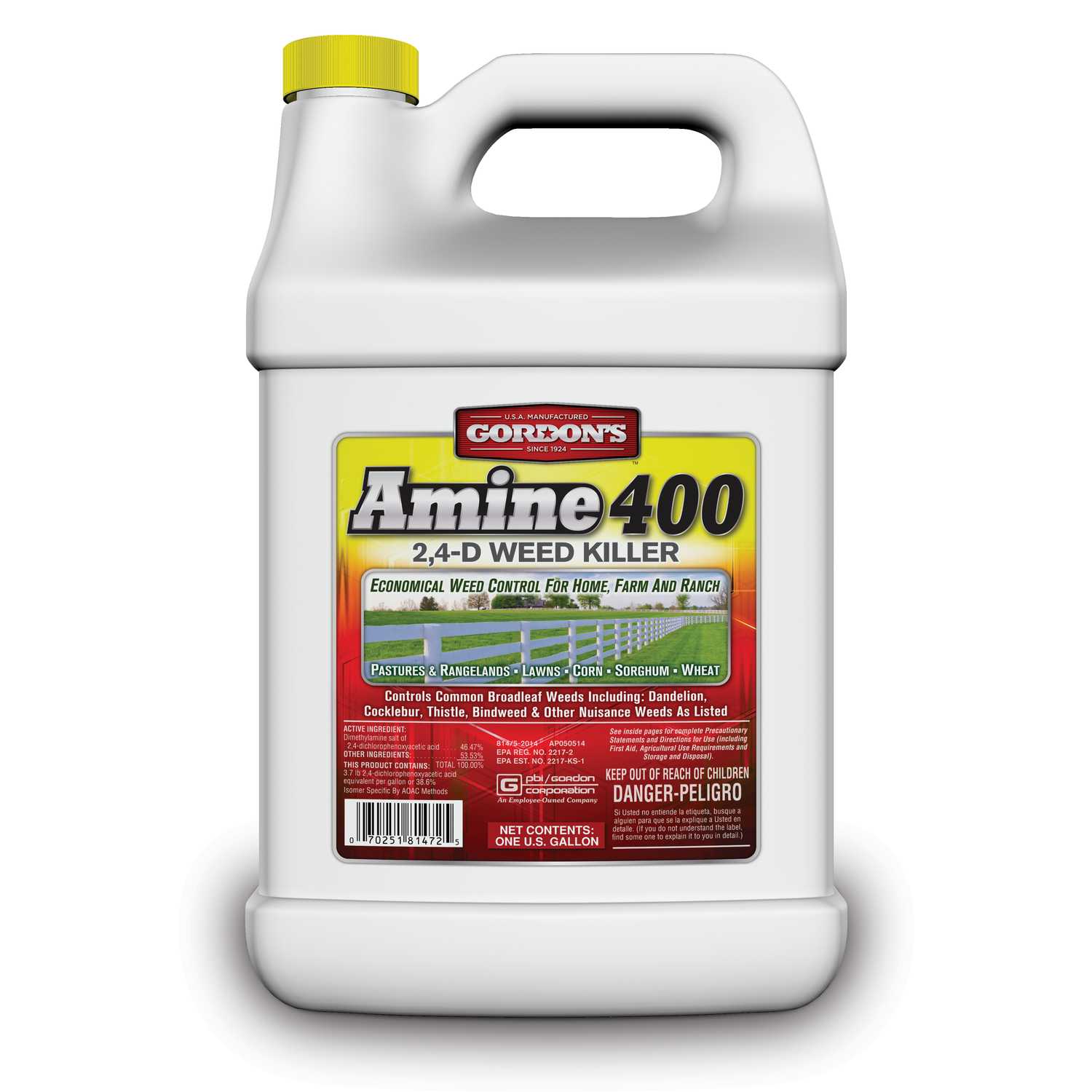 Gordons Amine 400 Broadleaf Weed Killer Concentrate 1 gallon gal. Ace Hardware