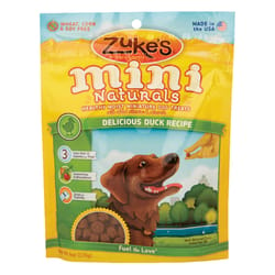 Zuke's All Natural Mini Duck Treats For Dog 6.3 in. 1 pk