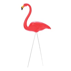 Union Products Pink Plastic 24 in. H Flamingo Outdoor Decoration