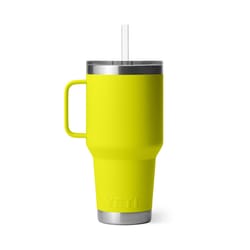 YETI Rambler 35 oz Firefly Yellow BPA Free Straw Mug