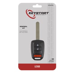 KeyStart CP107 Renewal KitAdvanced Remote Automotive Replacement Key Traditional Blade Double For Ho