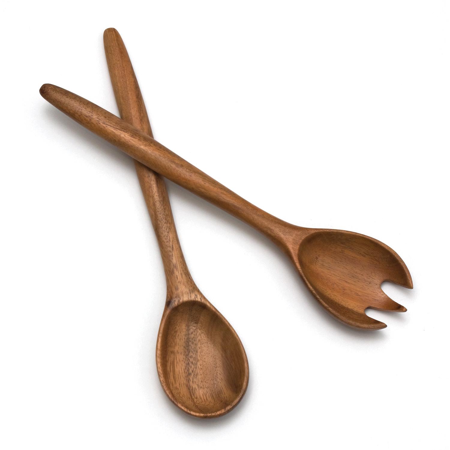 Acacia Wood Salad Servers
