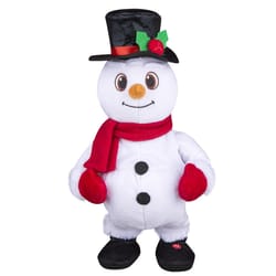 Gemmy Animated Musical Christmas Snowman Animated Decor 15.7480 in.