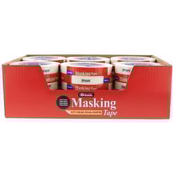 Bazic Products 0.71 in. W X 60 yd L Beige Regular Strength Masking Tape 1 pk
