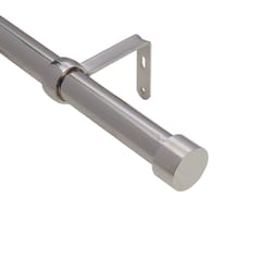 Umbra Nickel Curtain Rod 36 in. L X 72 in. L