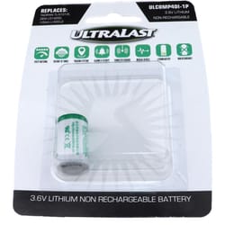 Ultralast Lithium 1/2AA 3.6 V 1.2 mAh Security and Electronic Battery 1 pk
