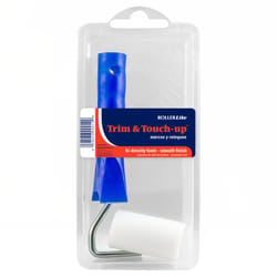 RollerLite Trim & Touch-Up 2 in. W Mini Paint Roller Kit Threaded End