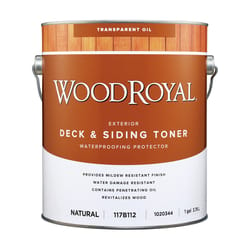 Ace Wood Royal Transparent Natural Oil-Based Deck and Siding Toner 1 gal