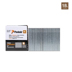 Paslode 2 in. L X 18 Ga. Straight Strip Galvanized Brad Nails 2,000 pk