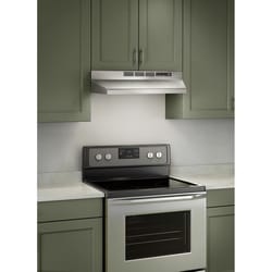 Broan-NuTone 24 in. W Silver Non-Vented Range Hood